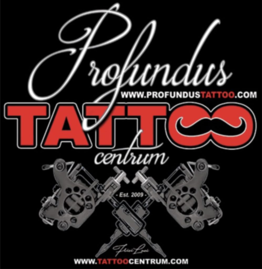 Profundus Tattoo logó – egyedi tetoválás és piercing Baja, Friedrich László stúdiója